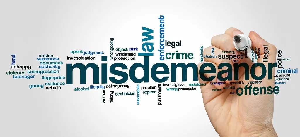 What’s the Difference Between a Misdemeanor and a Felony?