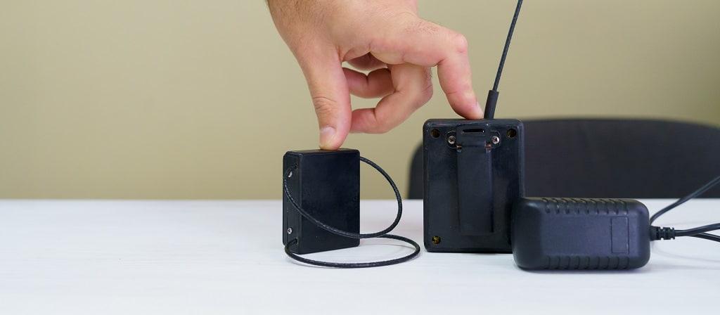 ankle bracelet for monitor individuals who are on probation